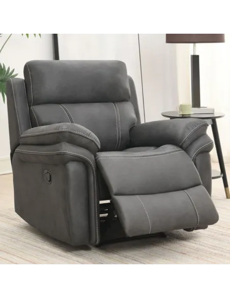 Richmond Recliner Armchair - Charcoal Gr | Murphy Furniture