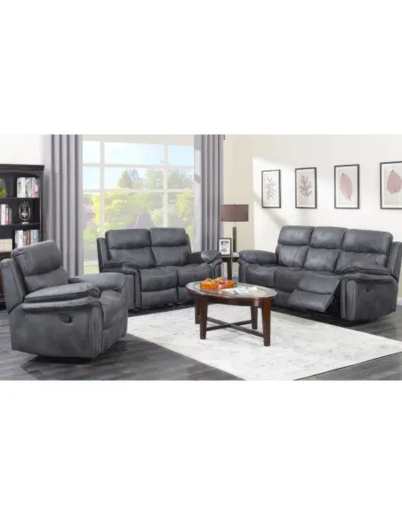 Richmond Recliner Armchair - Charcoal Gr | Murphy Furniture