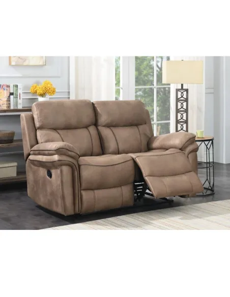 Richmond 2 Seater Recliner Sofa - Sahara | Murphy Furniture