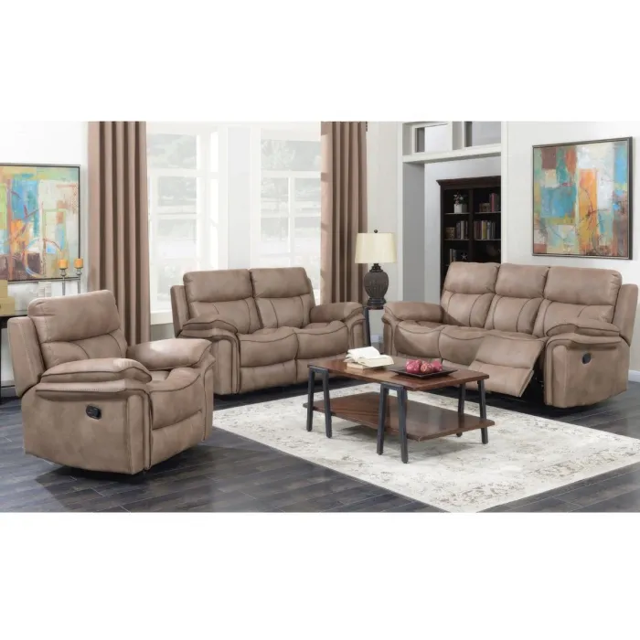Richmond 2 Seater Recliner Sofa - Sahara | Murphy Furniture