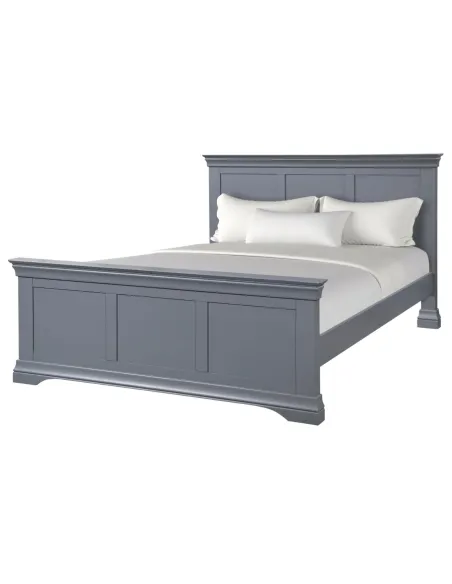 Daniella 4FT6 Bedframe - Dark Grey | Murphy Furniture