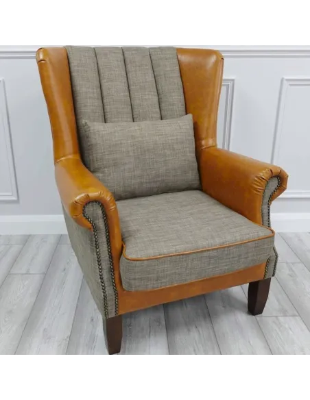 Carlton Traditional Armchair - Brown | Murphy Furniture