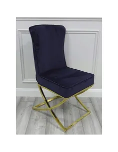 Pierre Dining Chair - Navy | Murphy Furniture