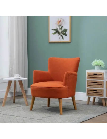 Keira Armchair - Sunburst Orange | Murphy Furniture