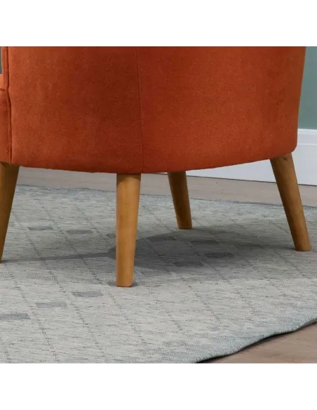 Keira Armchair - Sunburst Orange | Murphy Furniture