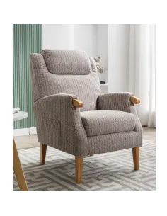 Lisbon Fireside Armchair - Natural | Murphy Furniture