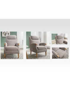 Lisbon Fireside Armchair - Natural | Murphy Furniture 2