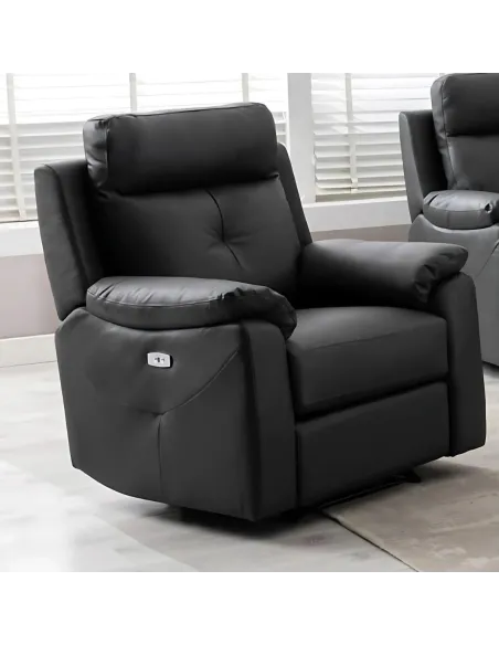 Milano Electric Recliner Armchair - Anth | Murphy Furniture