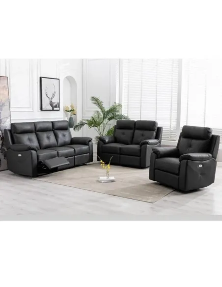 Milano Electric Recliner Armchair - Anth | Murphy Furniture