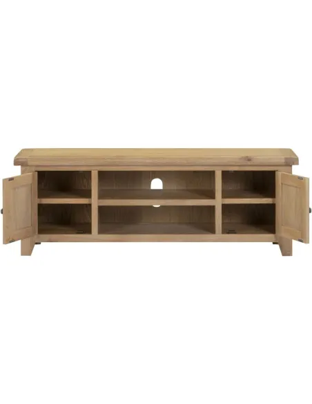 Windsor Straight TV Unit - Natural Oak | Murphy Furniture