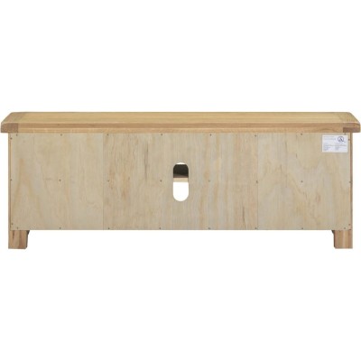 Windsor Straight TV Unit - Natural Oak | Murphy Furniture