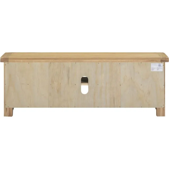 Windsor Straight TV Unit - Natural Oak | Murphy Furniture