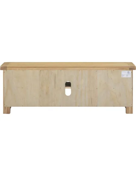 Windsor Straight TV Unit - Natural Oak | Murphy Furniture