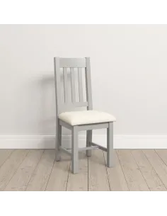 Windsor Slatted Dining Chair - Pebble Gr | Murphy Furniture
