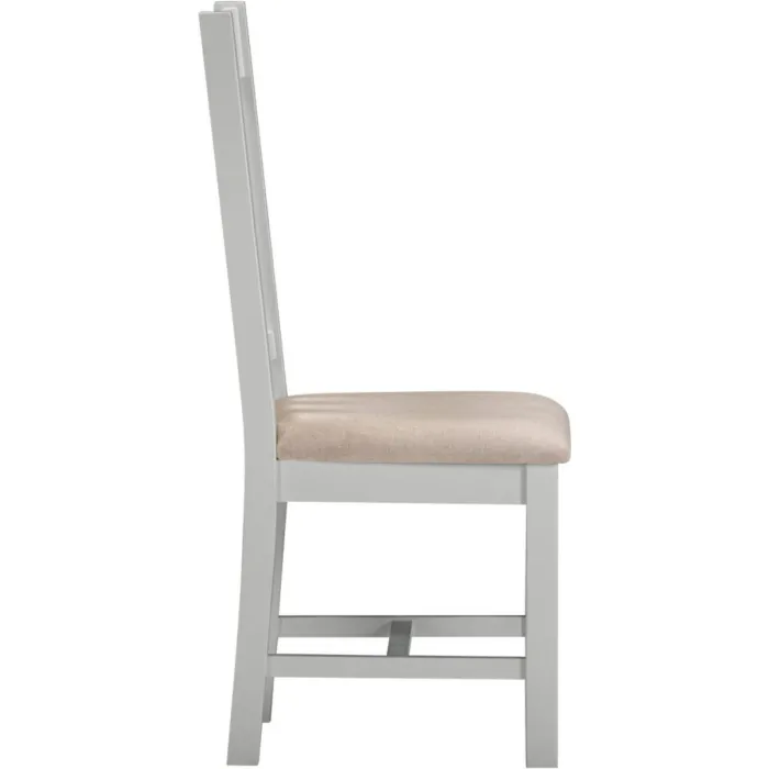 Windsor Slatted Dining Chair - Pebble Gr | Murphy Furniture
