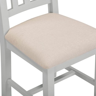 Windsor Slatted Dining Chair - Pebble Gr | Murphy Furniture