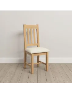 Windsor Slatted Dining Chair - Natural O | Murphy Furniture