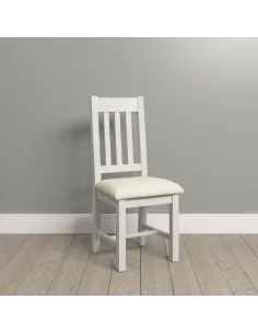 Windsor Slatted Dining Chair - Ivory/Oat | Murphy Furniture