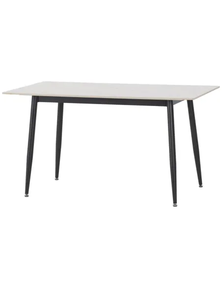 Fenton Dining Table - White Marble/Stone | Murphy Furniture