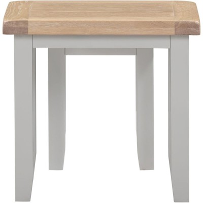 Windsor Nest Of 2 Tables - Pebble Grey/O | Murphy Furniture