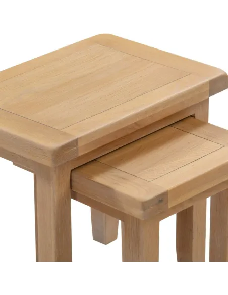 Windsor Nest Of 2 Tables - Natural Oak | Murphy Furniture