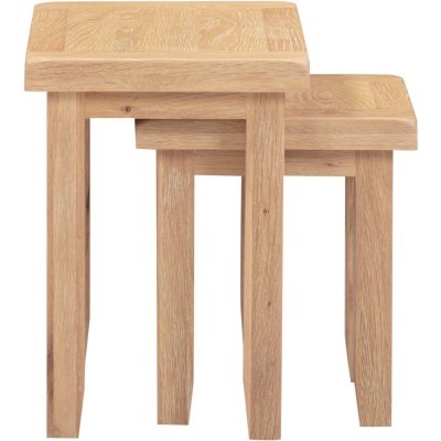 Windsor Nest Of 2 Tables - Natural Oak | Murphy Furniture