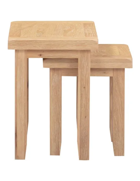 Windsor Nest Of 2 Tables - Natural Oak | Murphy Furniture
