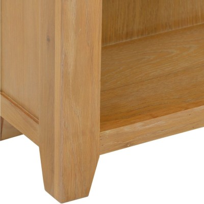 Windsor Low Bookcase - Natural Oak | Murphy Furniture