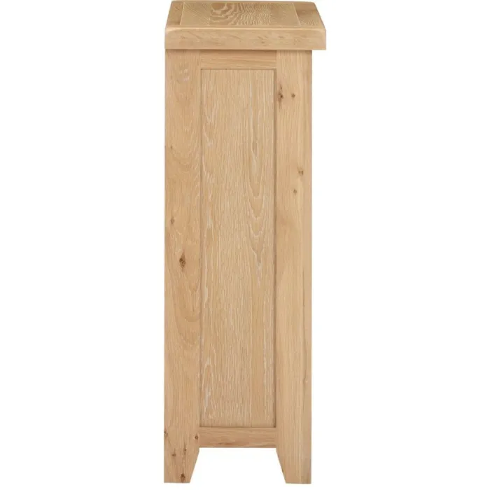 Windsor Low Bookcase - Natural Oak | Murphy Furniture