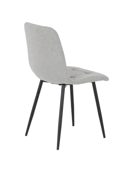 Fenton Dining Chair - Light Grey Fabric | Murphy Furniture
