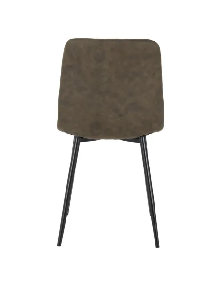 Fenton Dining Chair - Olive Green Suede | Murphy Furniture