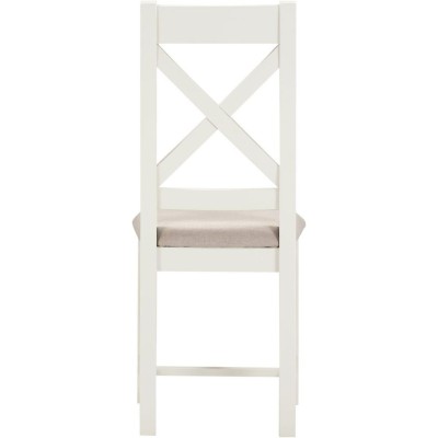 Windsor Cross Back Dining Chair - Ivory/ | Murphy Furniture
