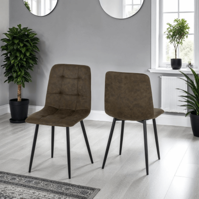 Fenton Dining Set (x4 Chairs) - White/Ol | Murphy Furniture