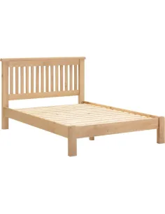 Windsor 4FT6 Low End Bed - Natural Oak | Murphy Furniture 2
