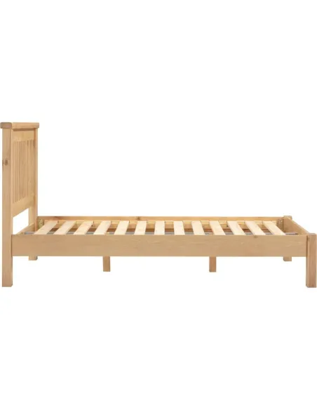 Windsor 4FT6 Low End Bed - Natural Oak | Murphy Furniture