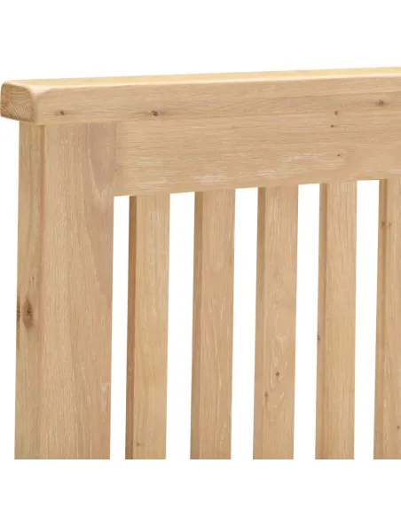 Windsor 4FT6 Low End Bed - Natural Oak | Murphy Furniture