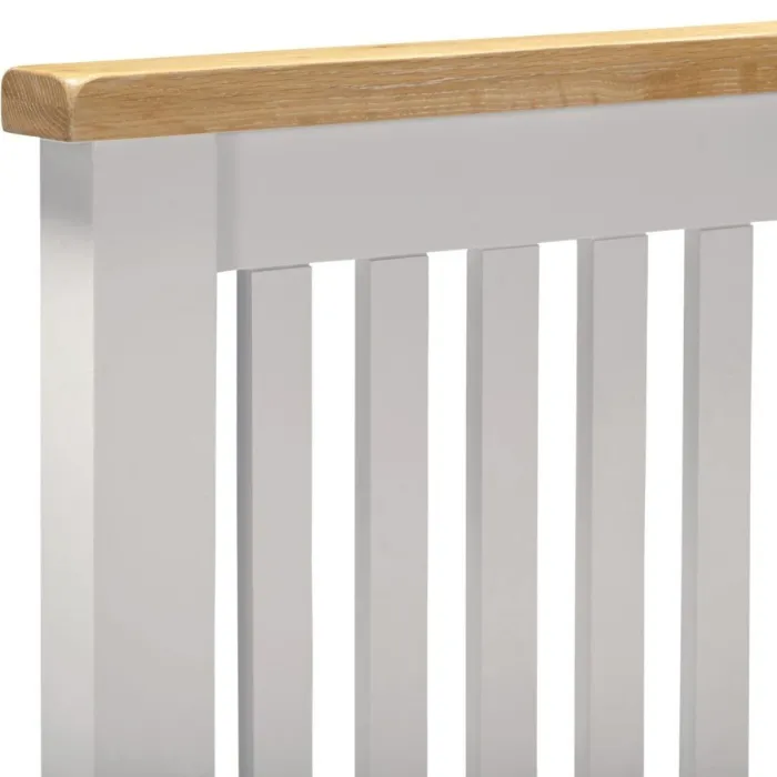 Windsor 4FT6 Low End Bed - Pebble Grey/O | Murphy Furniture