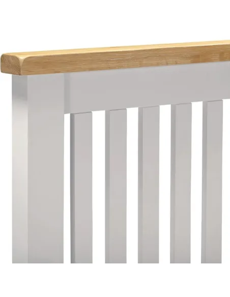 Windsor 4FT6 Low End Bed - Pebble Grey/O | Murphy Furniture