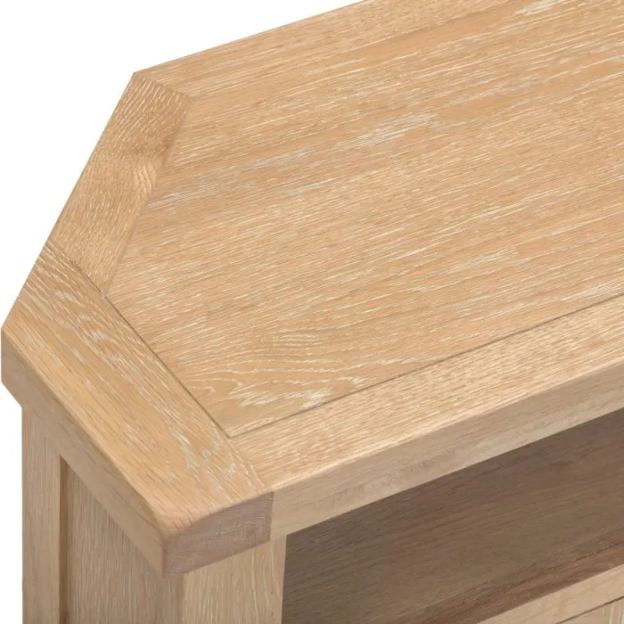 Windsor Corner TV Unit - Natural Oak | Murphy Furniture