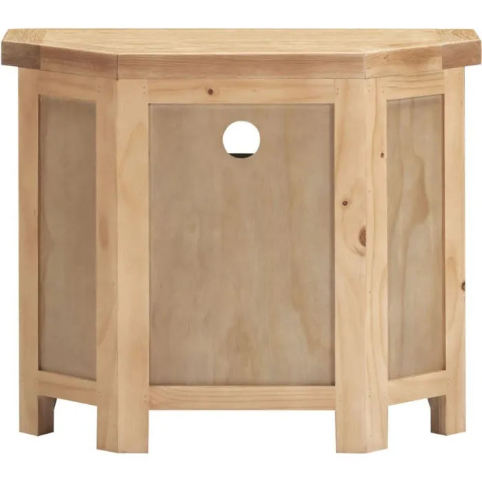 Windsor Corner TV Unit - Natural Oak | Murphy Furniture