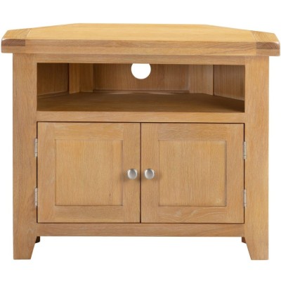 Windsor Corner TV Unit - Natural Oak | Murphy Furniture
