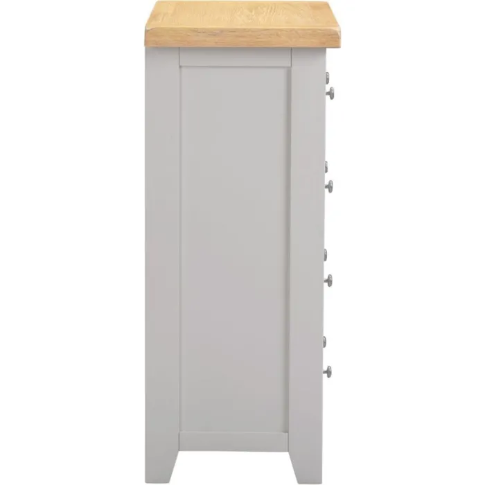 Windsor 3+2 Drawer Chest - Pebble Grey/O | Murphy Furniture
