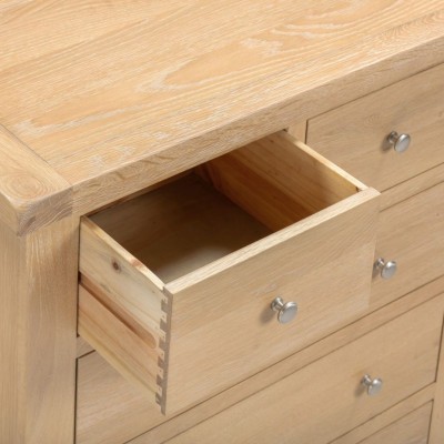 Windsor 3+2 Drawer Chest - Natural Oak | Murphy Furniture