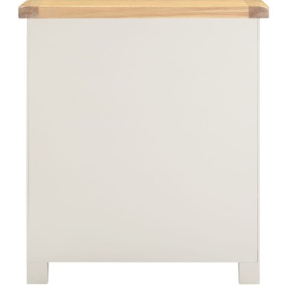 Windsor 3+2 Drawer Chest - Ivory/Oak | Murphy Furniture