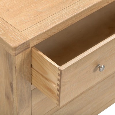 Windsor 3 Drawer Chest - Natural Oak | Murphy Furniture