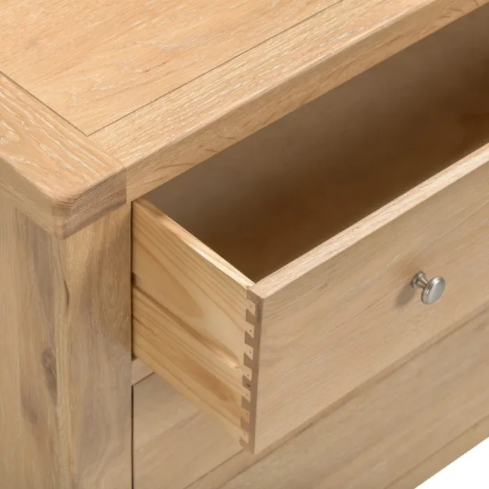 Windsor 3 Drawer Chest - Natural Oak | Murphy Furniture