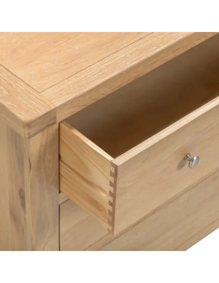 Windsor 3 Drawer Chest - Natural Oak | Murphy Furniture