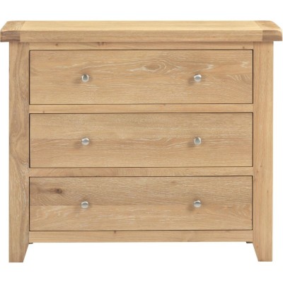Windsor 3 Drawer Chest - Natural Oak | Murphy Furniture