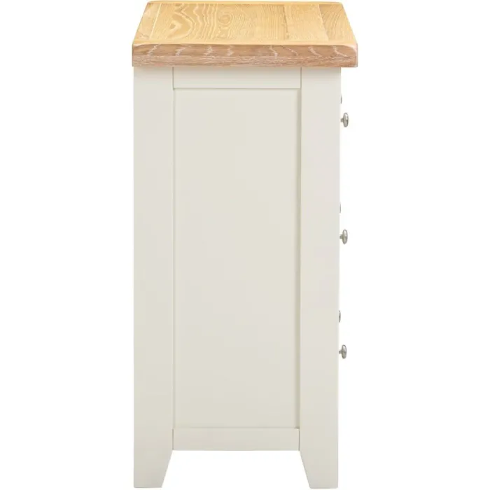 Windsor 3 Drawer Chest - Ivory/Oak | Murphy Furniture