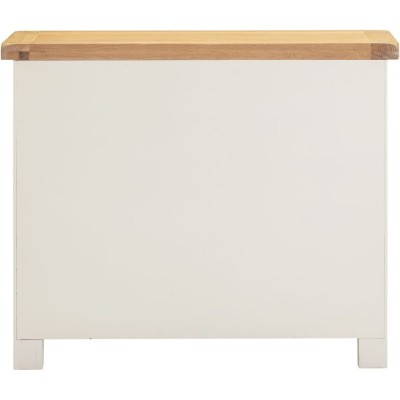 Windsor 3 Drawer Chest - Ivory/Oak | Murphy Furniture